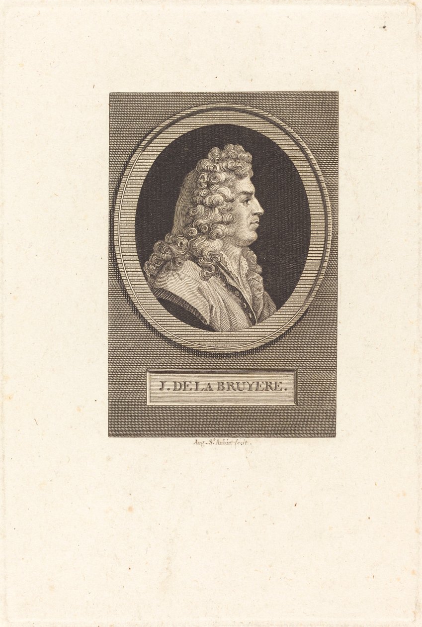 Jean de La Bruyere od Augustin de Saint Aubin