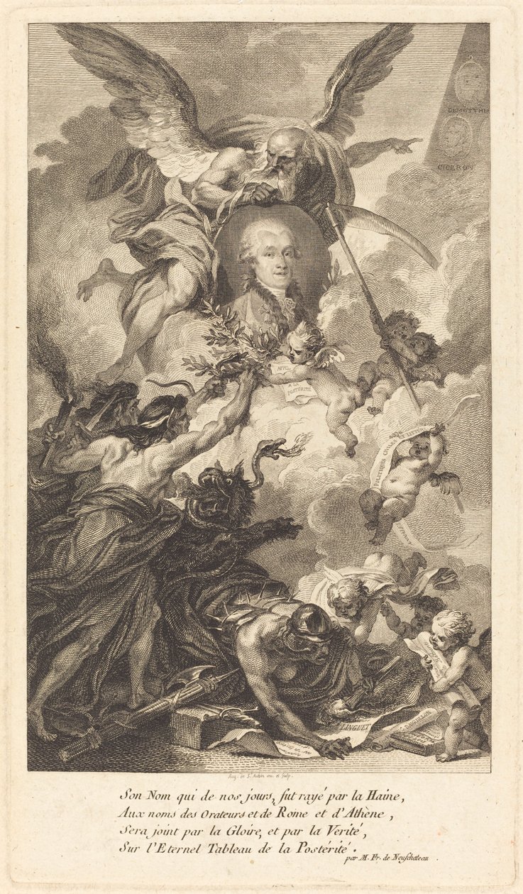 Simon-Nicolas-Henri Linguet od Augustin de Saint Aubin