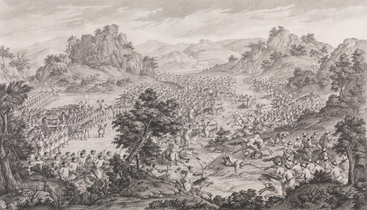 Velké vítězství Kormánu, 1770. od Augustin de Saint Aubin