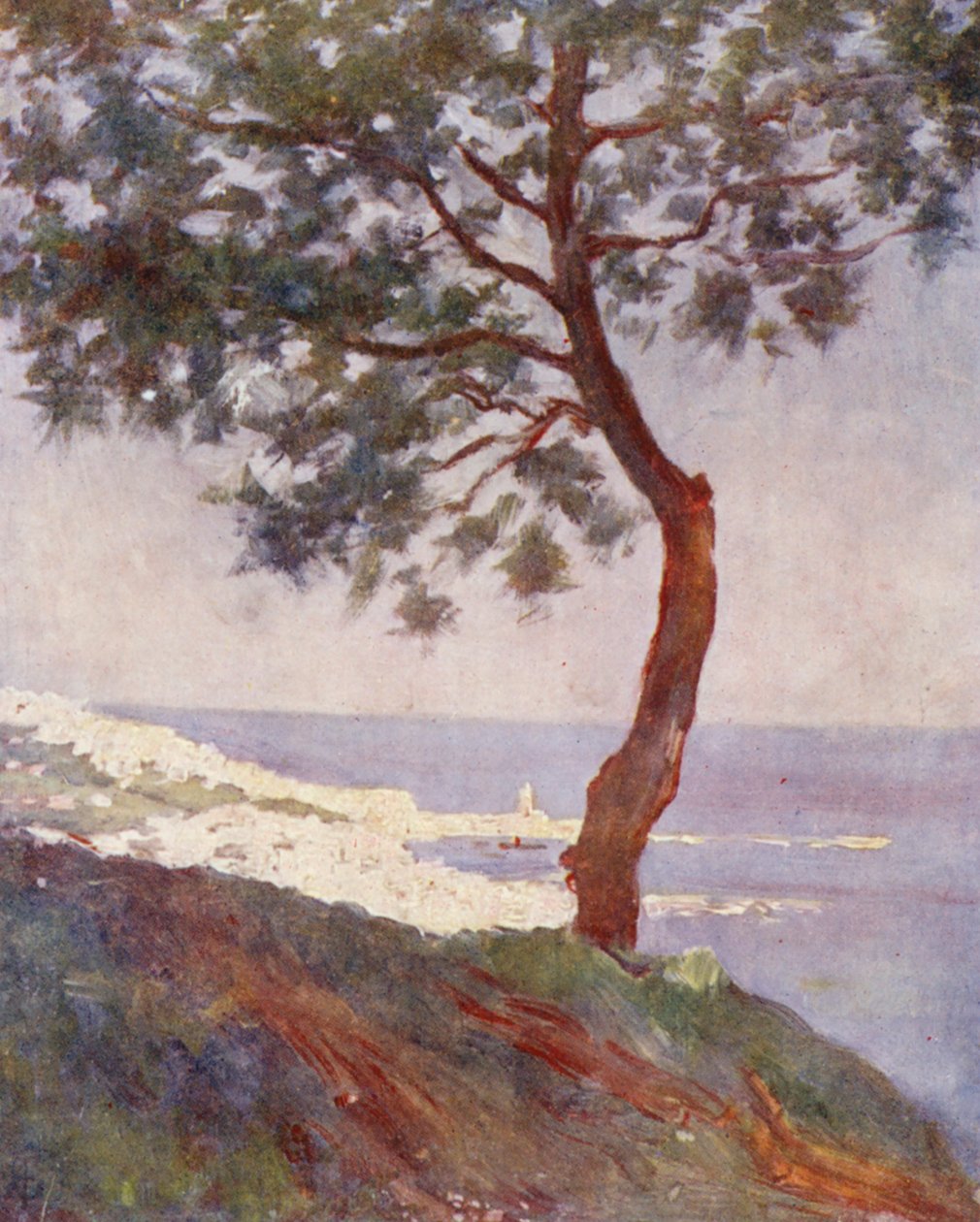 Pohled na Alžír z Mustapha Superieur (barevná litografie) od Augustine Fitzgerald