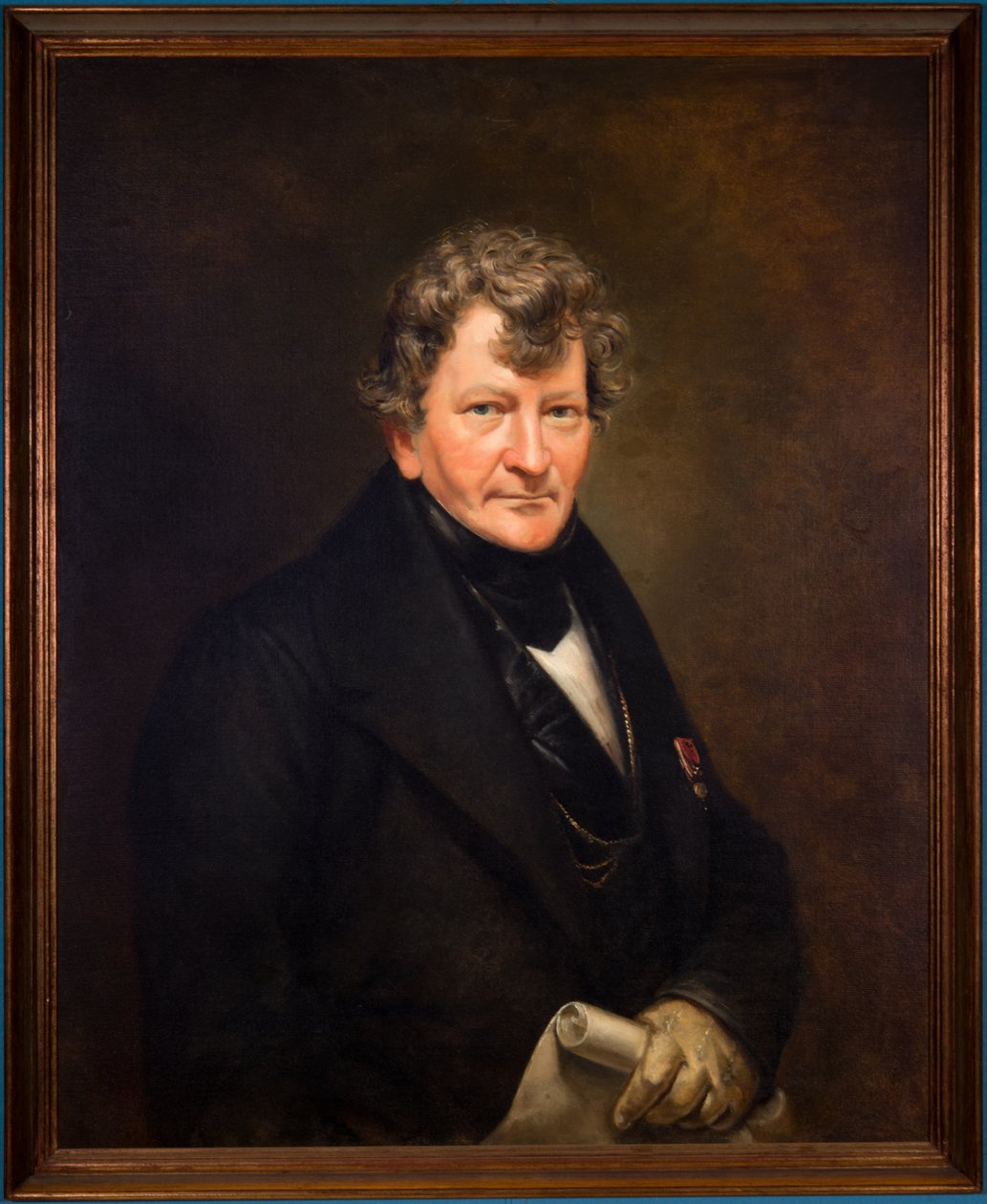 Augusto Müller - Retrato de Grandjean de Montigny (1843) od Augusto Muller