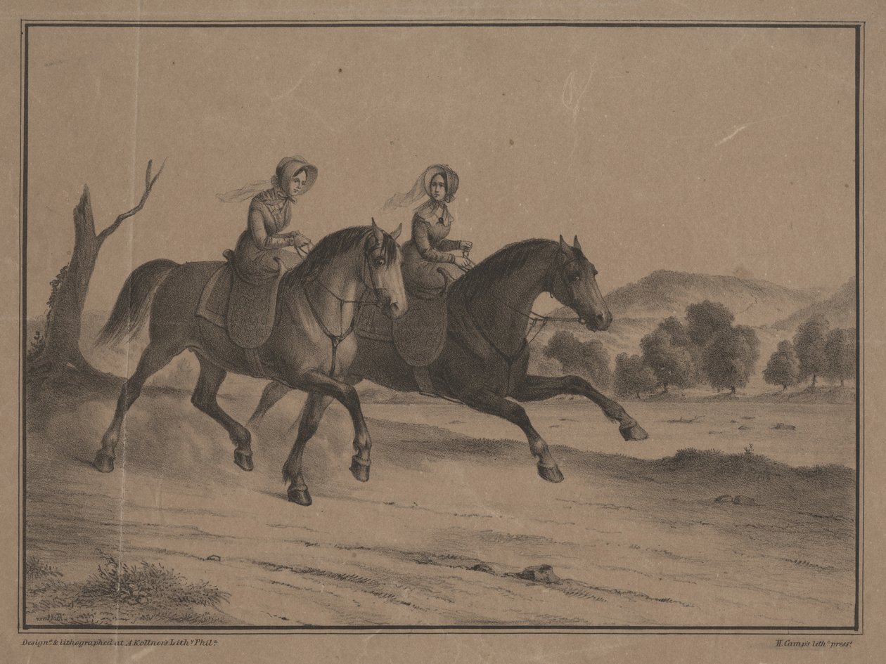 Neděle na venkově, 1850 od Augustus Kollner