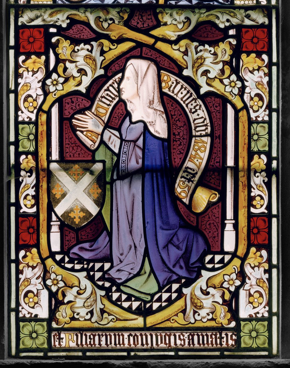Augusta Charlotte, manželka Ralpha Barnese, 1850 od Augustus Welby Northmore Pugin