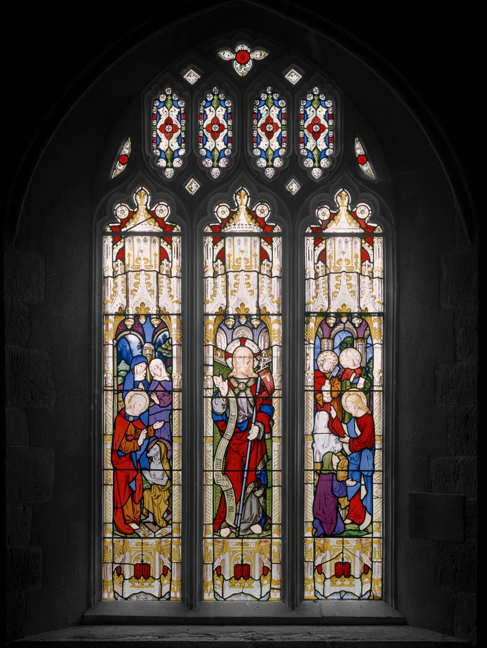 Vzkříšení Lazara, Krista a Vzkříšení dcery Jairuse, 1851 od Augustus Welby Northmore Pugin