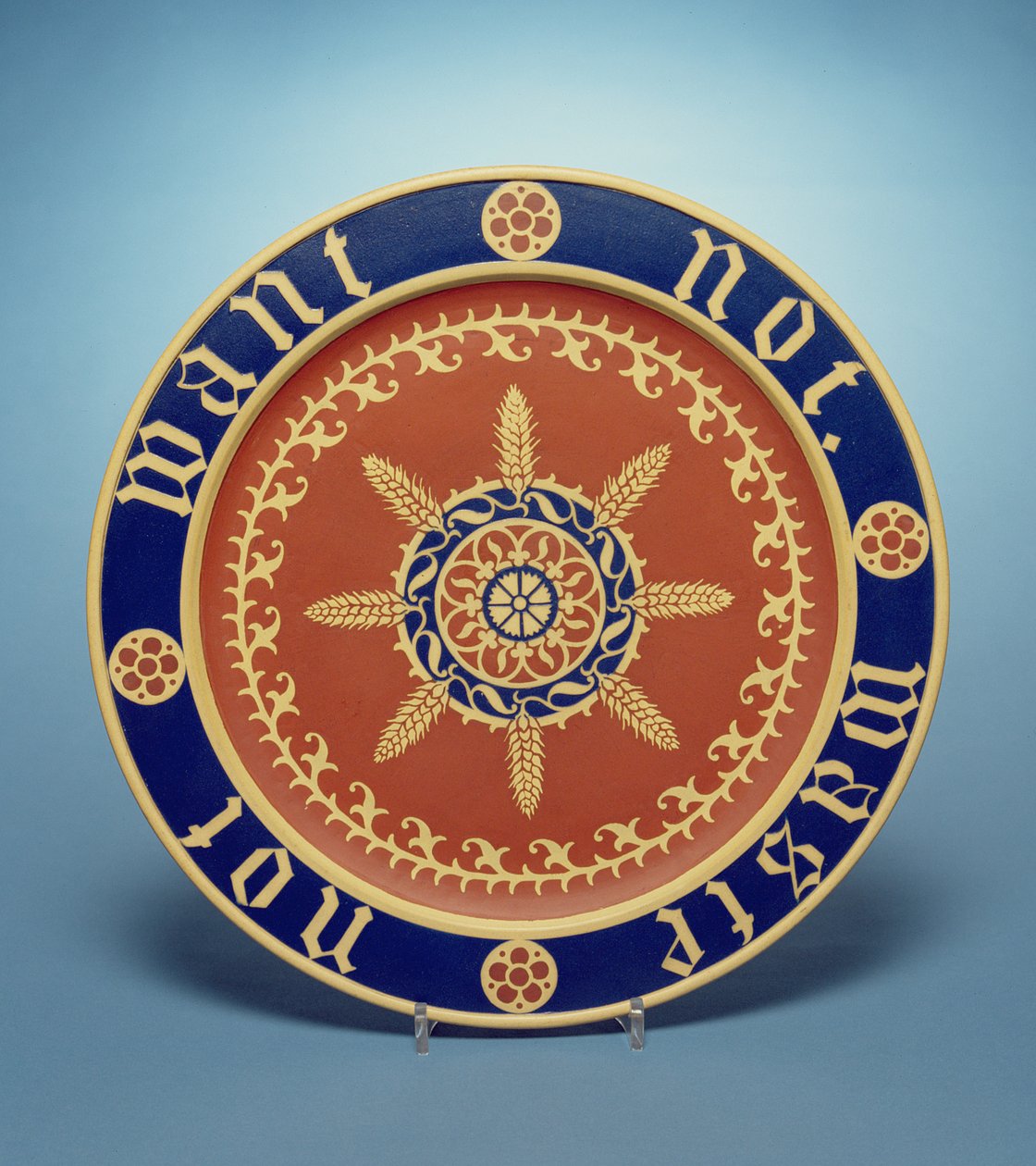 Mintonový chlébový talíř (keramický) od Augustus Welby Northmore Pugin