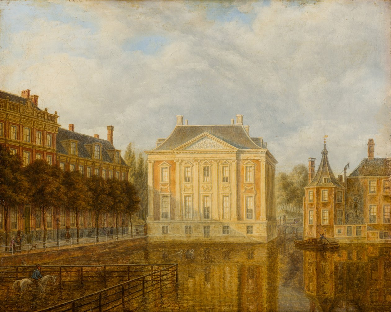 Pohled na Mauritshuis od Augustus Wijnantz