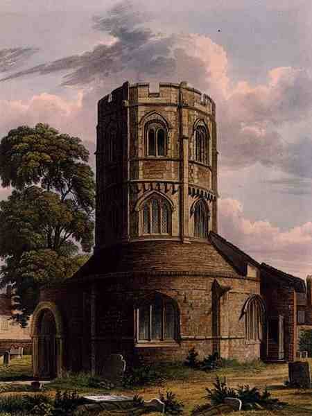 Church of the Holy Sepulchre, Cambridge, from 