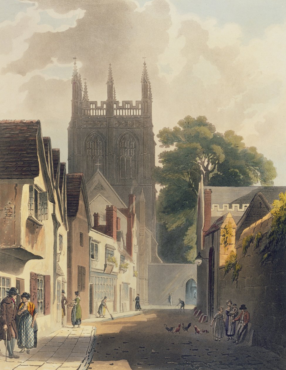 Magpie Lane, Oxford, ilustrace z 