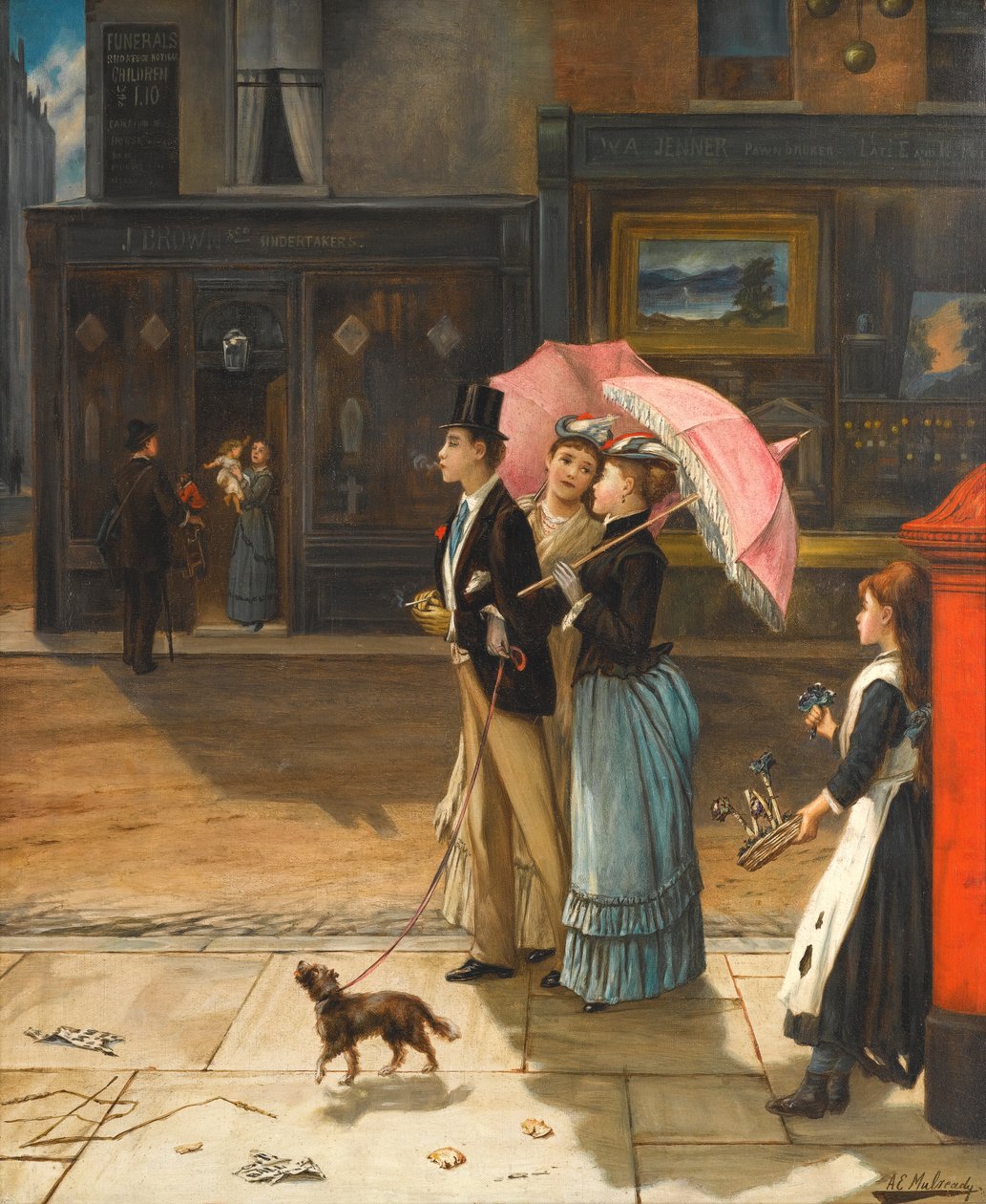 Náš dobromyslný bratranec od Augustus Edwin Mulready
