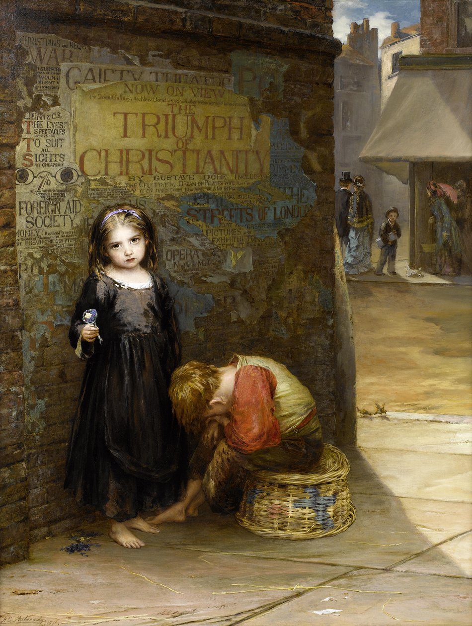 Bez péče od Augustus Edwin Mulready