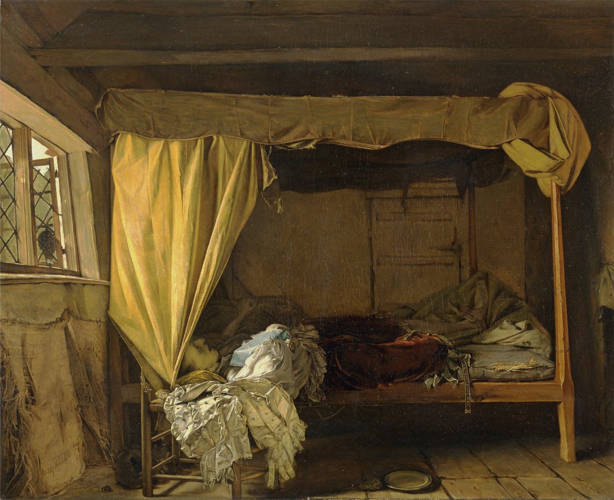Smrt Buckinghama od Augustus Leopold Egg