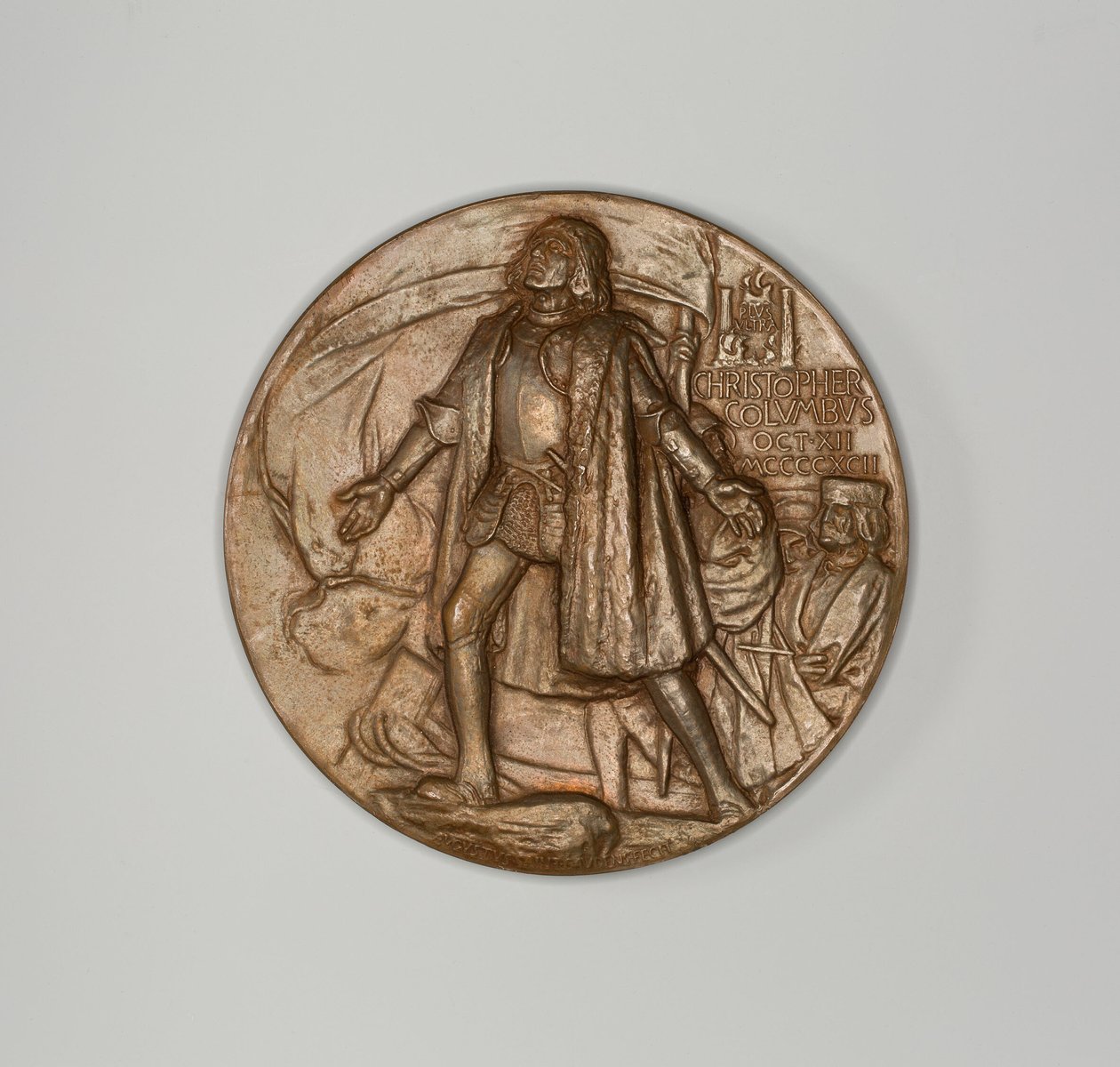 Pamětní medaile ke Světové kolumbijské výstavě od Augustus Saint Gaudens