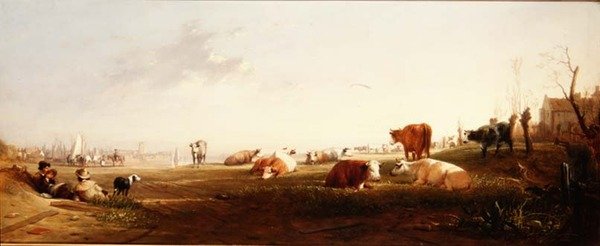 Dort (Dordrecht) od Augustus Wall Callcott