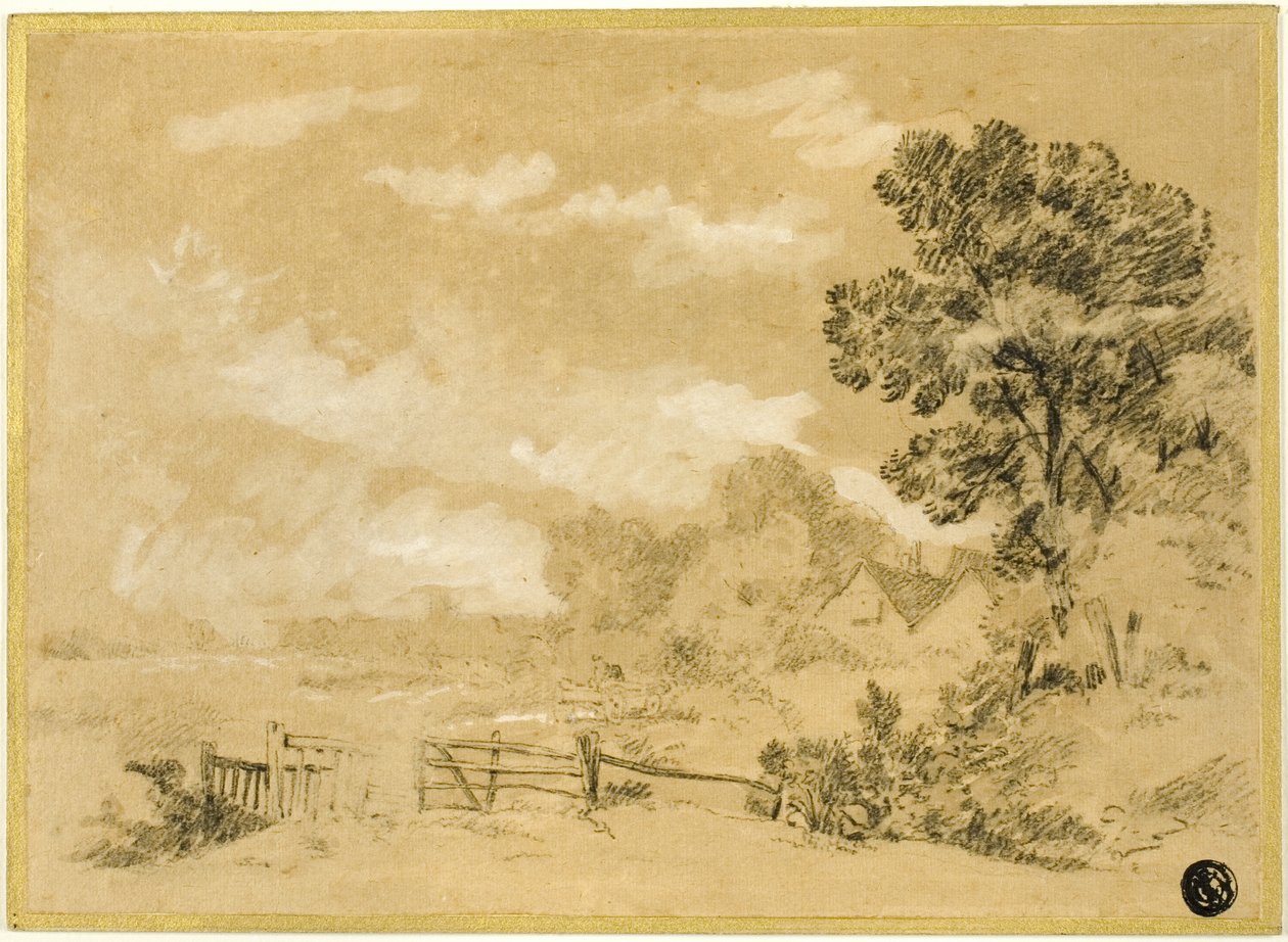 Krajina se špalírem od Augustus Wall Callcott