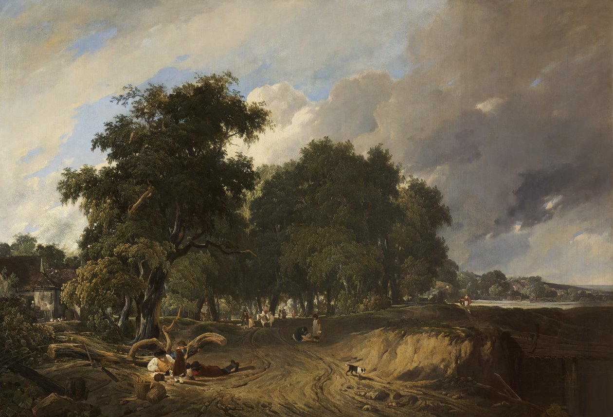Návrat z trhu od Augustus Wall Callcott