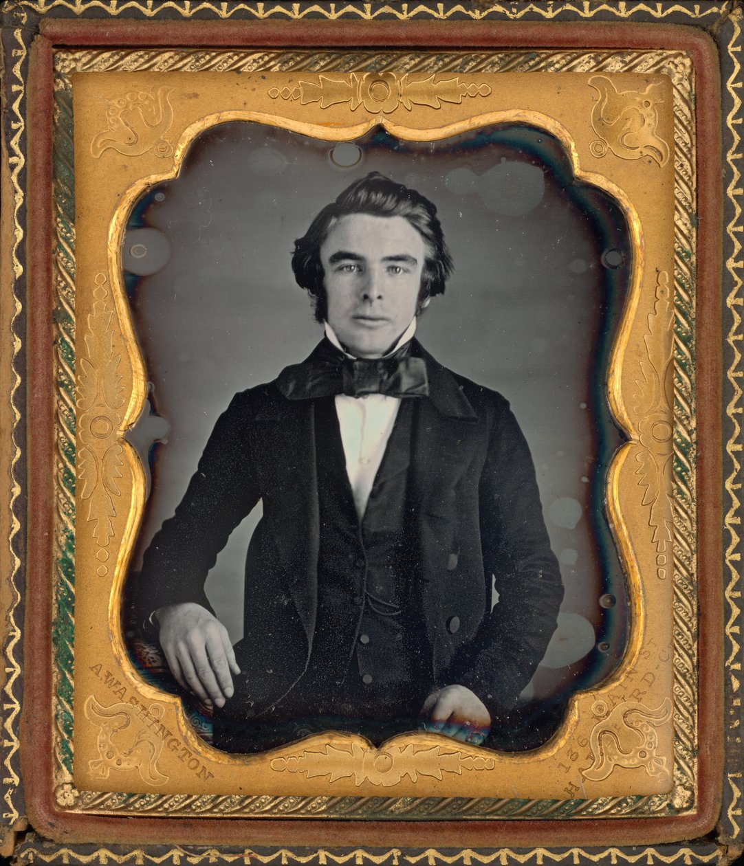 Portrét muže, c. 1845 (foto) od Augustus Washington
