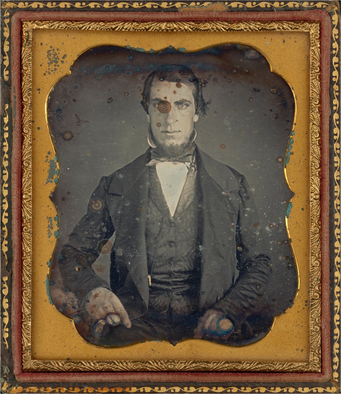 Portrét muže, c. 1845 (foto) od Augustus Washington
