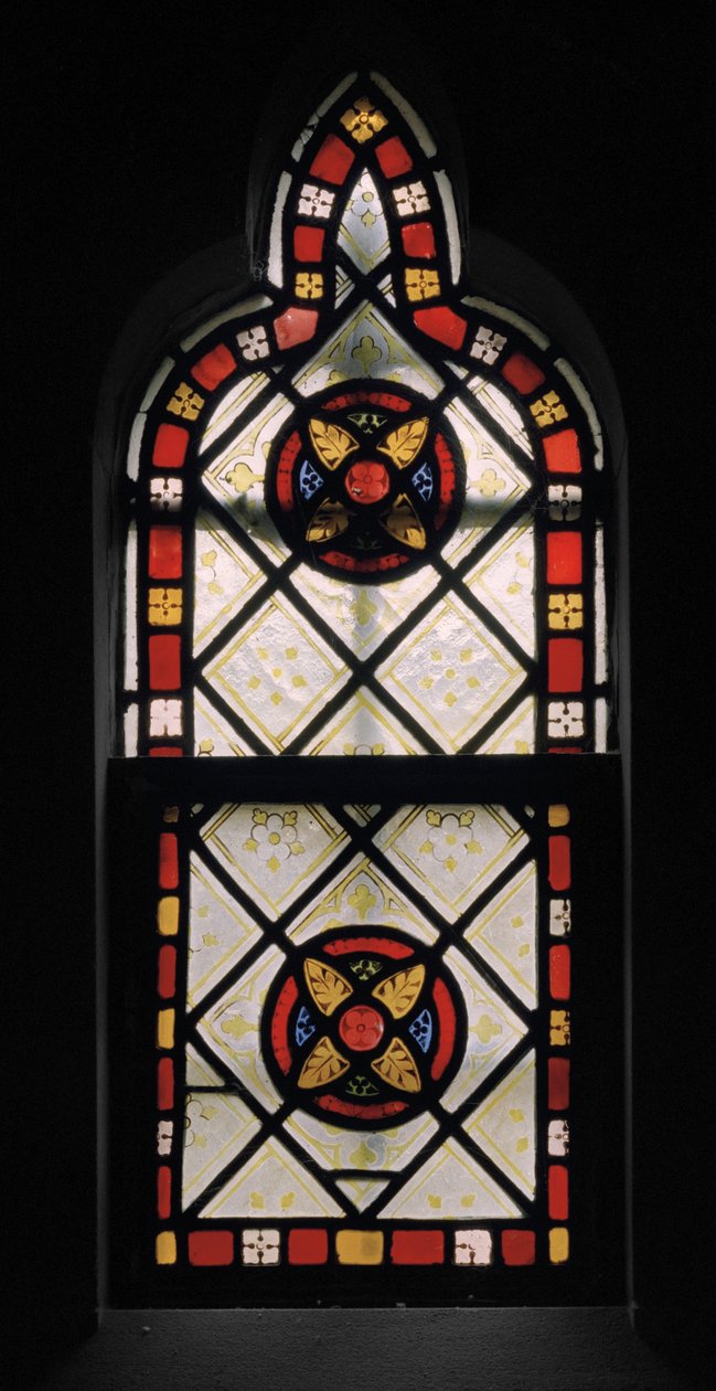 Zpovědní okno v kapli paní, 1849 (vitráže) od Augustus Welby Northmore Pugin