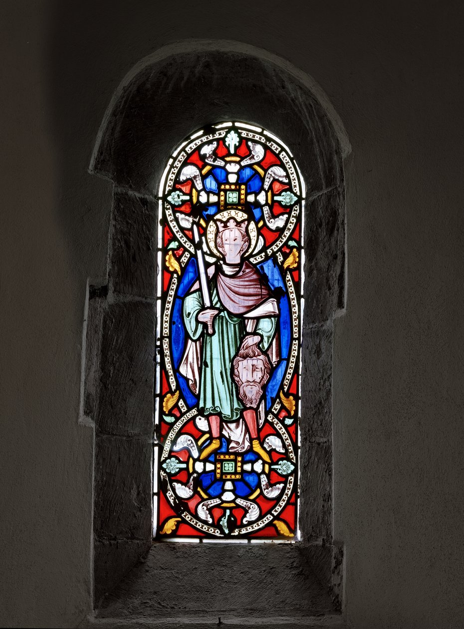 David s hlavou Goliáše, 1849 (vitráže) od Augustus Welby Northmore Pugin