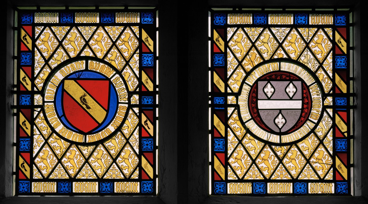 Okno do jídelny, 1844 (vitráže) od Augustus Welby Northmore Pugin