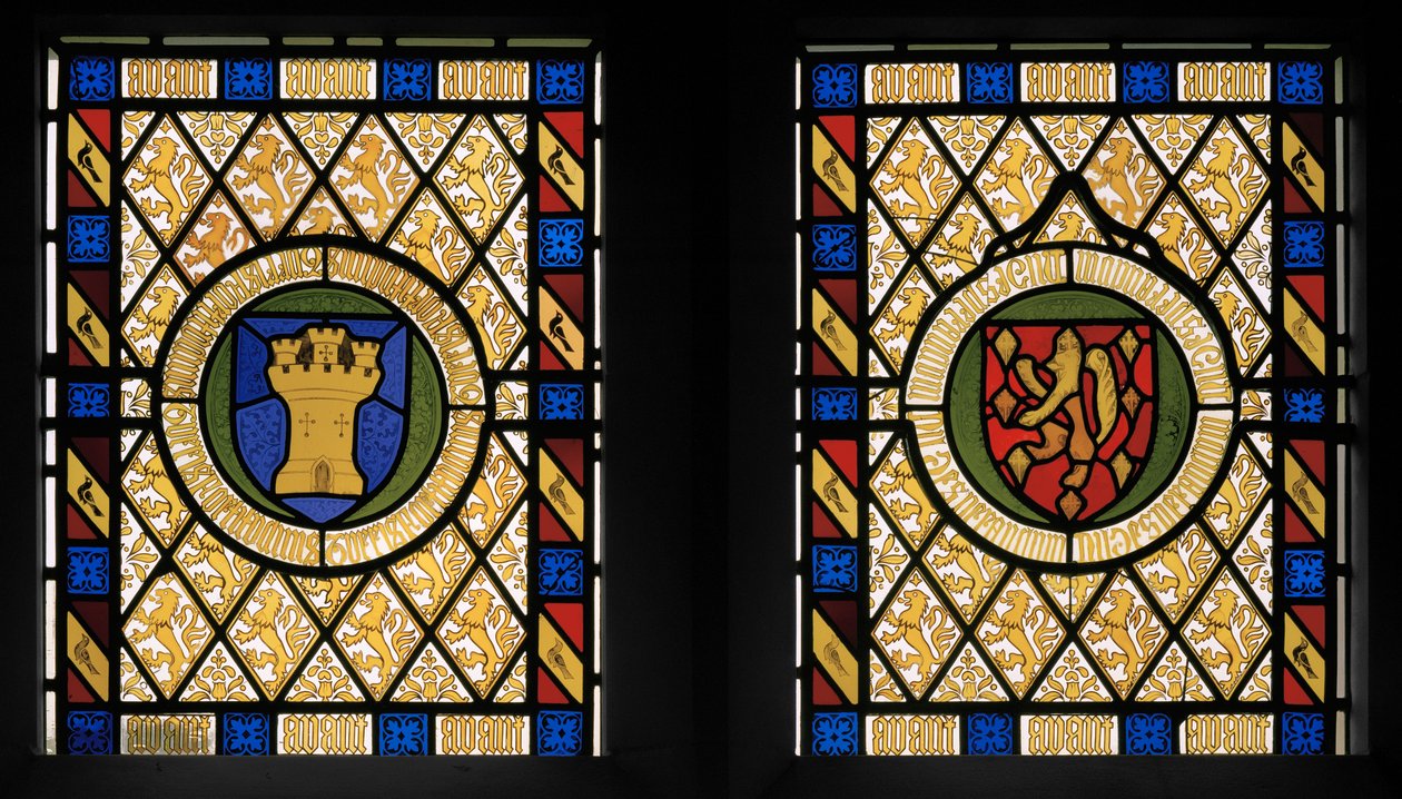 Okno do jídelny, 1848 (vitráže) od Augustus Welby Northmore Pugin