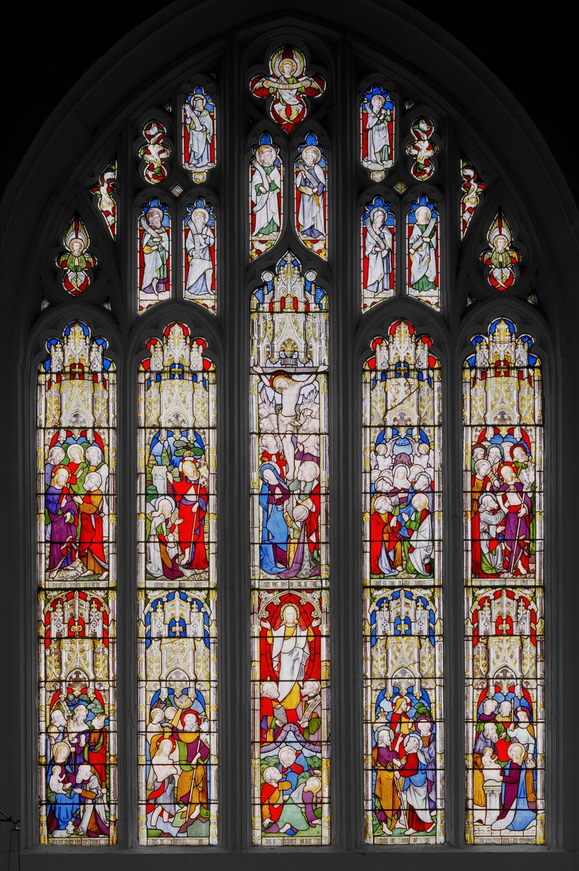 Události v životě Krista, 1851 (vitráže) od Augustus Welby Northmore Pugin