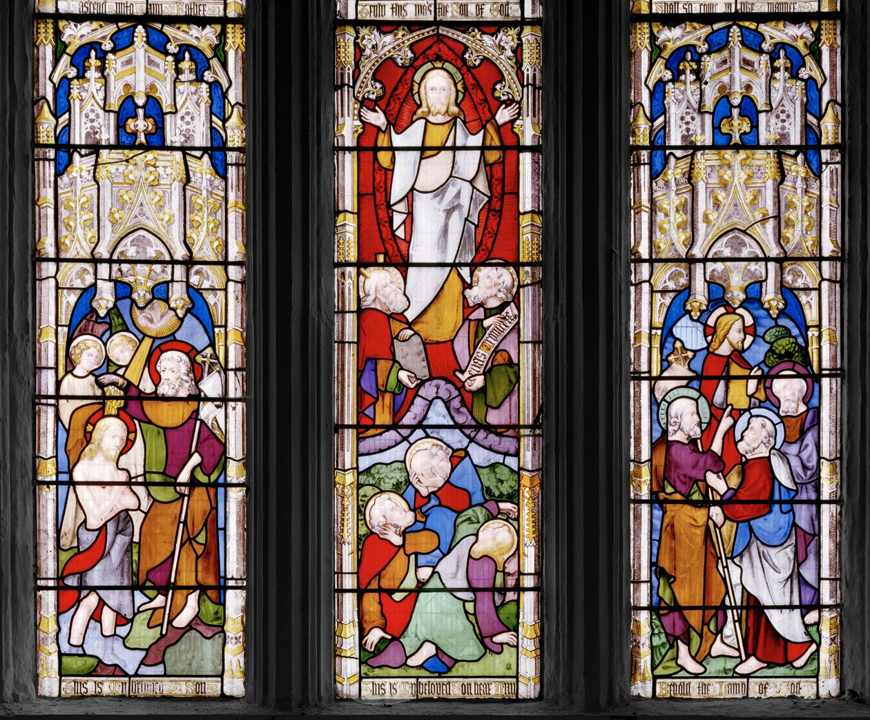 Události v životě Krista, detail, 1851 (vitráže) od Augustus Welby Northmore Pugin
