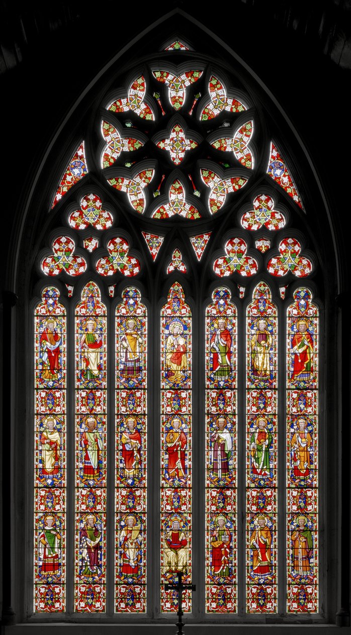 Jesse Tree, 1849 (vitráže) od Augustus Welby Northmore Pugin