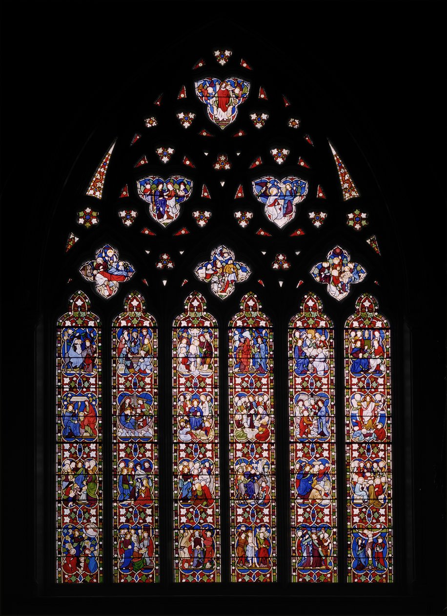 Život Krista, 1850 (vitráž) od Augustus Welby Northmore Pugin