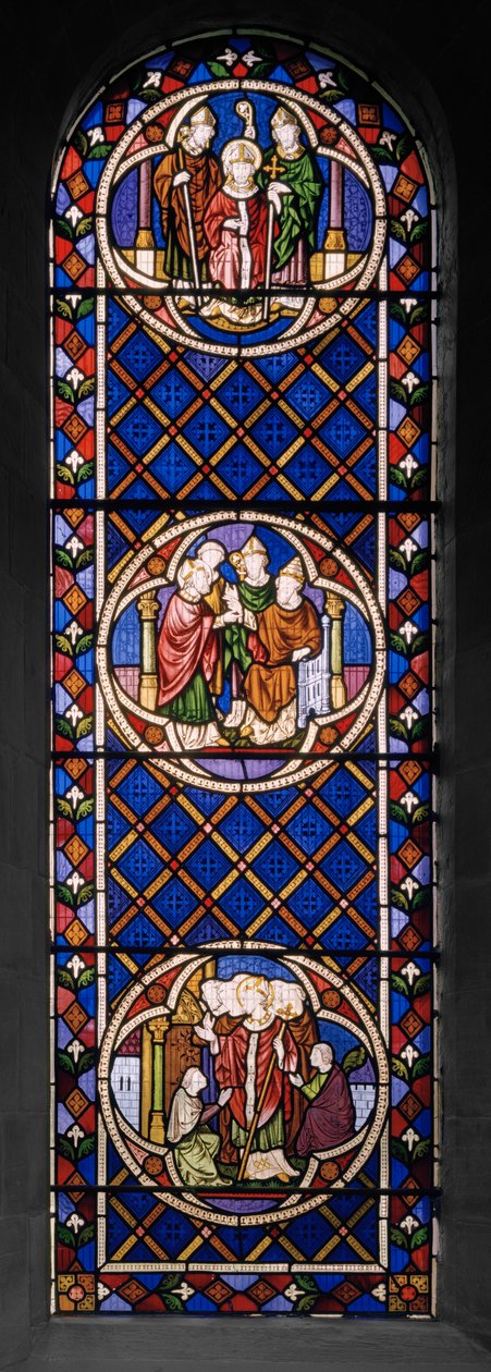 Život Williama z Yorku, 1848 (vitráže) od Augustus Welby Northmore Pugin