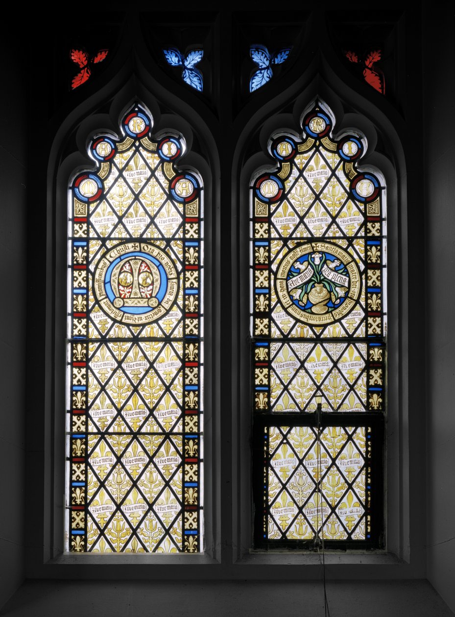 Okno na severní stěně, 1841 (vitráže) od Augustus Welby Northmore Pugin