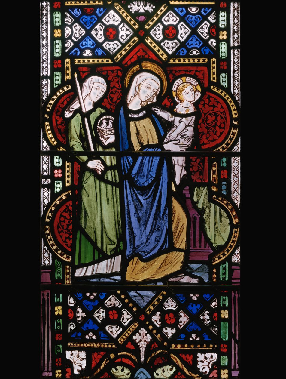 Prezentace v chrámu, 1850 (vitráže) od Augustus Welby Northmore Pugin