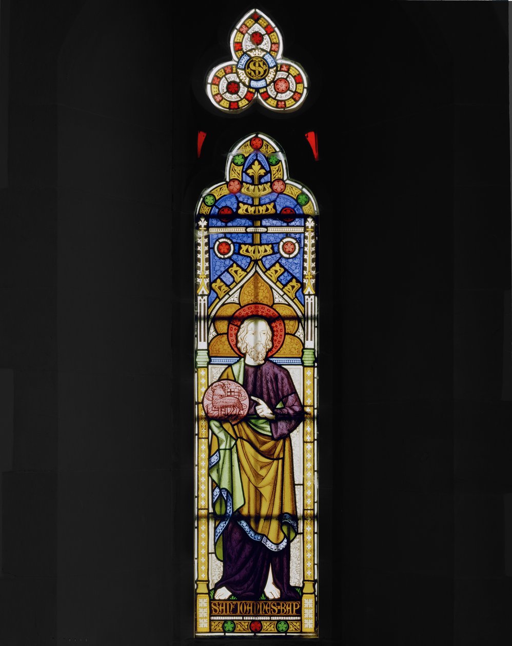Svatý Jan Křtitel, 1847 (vitráže) od Augustus Welby Northmore Pugin