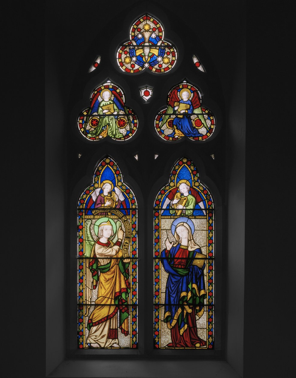 Zvěstování, 1846 (vitráže) od Augustus Welby Northmore Pugin