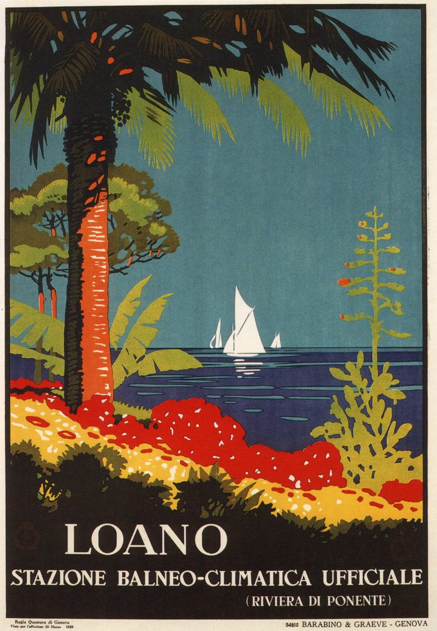 Loano, 1929 od Aurelio Craffonara