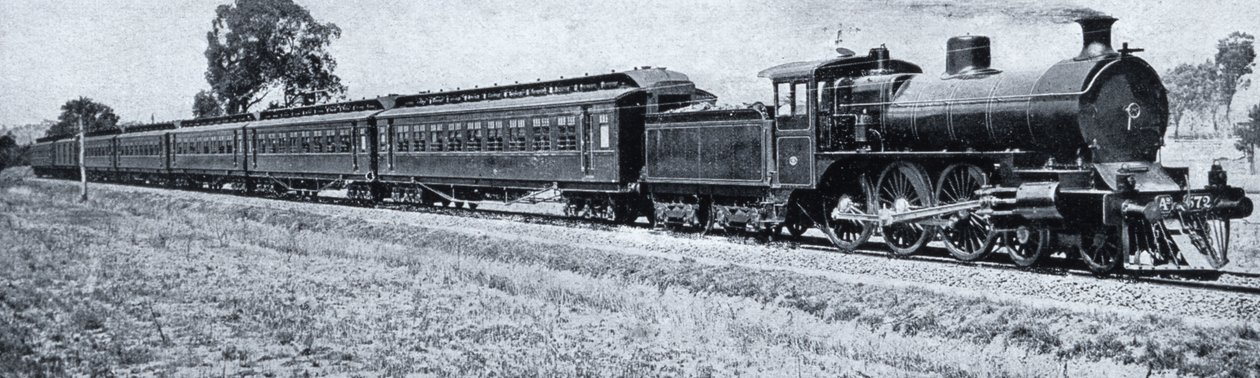 Melbourne-Sydney Express, kolem roku 1900, z 