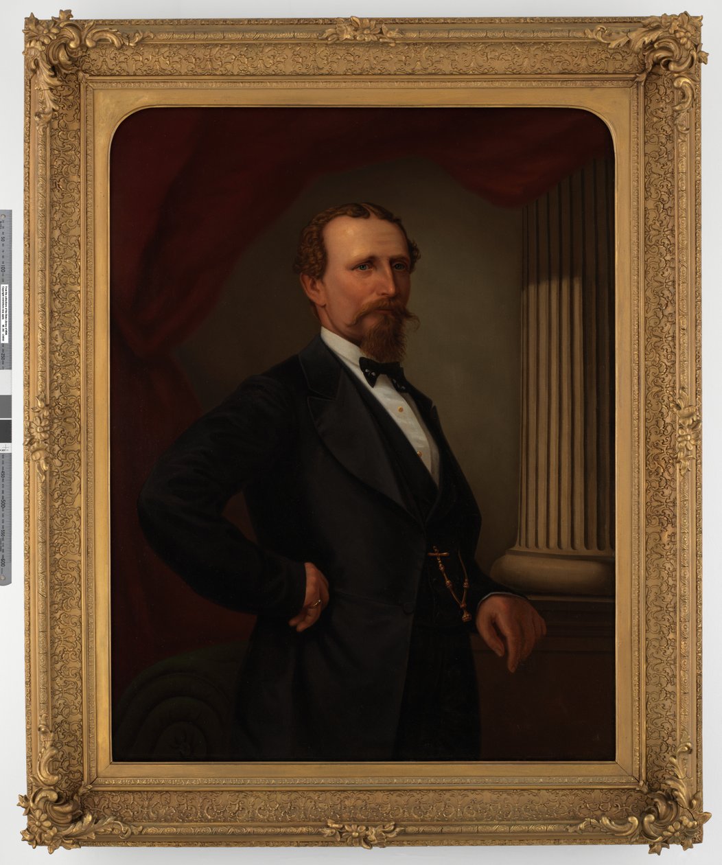 Portrét Bernharda Otto Holtermanna, kolem 1872-85 (olej na plátně) od Australian School