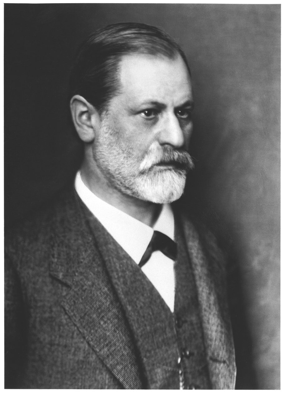 Portrét Sigmunda Freuda (1856-1939) kolem roku 1900 od Austrian Photographer