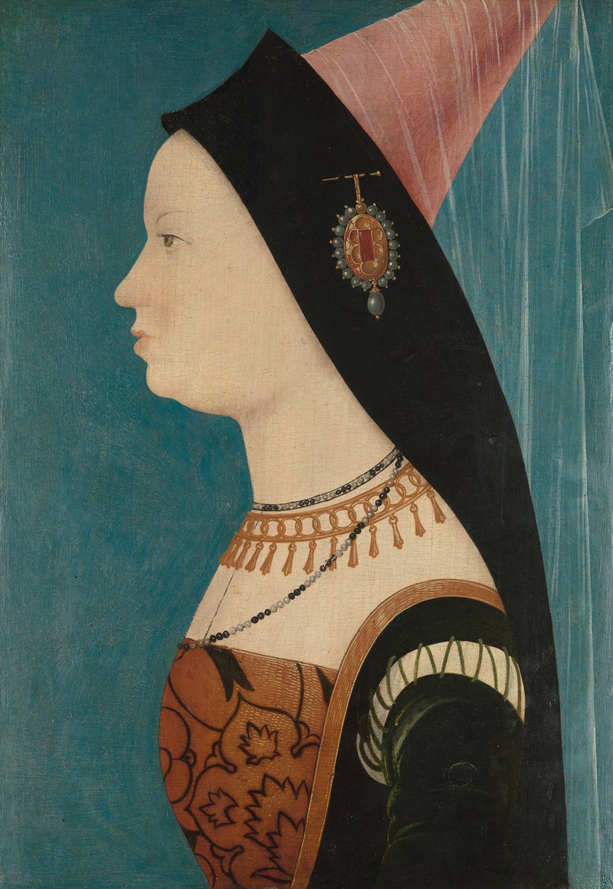 Marie Burgundská, 1528 (olej na jedlové desce) od Austrian School
