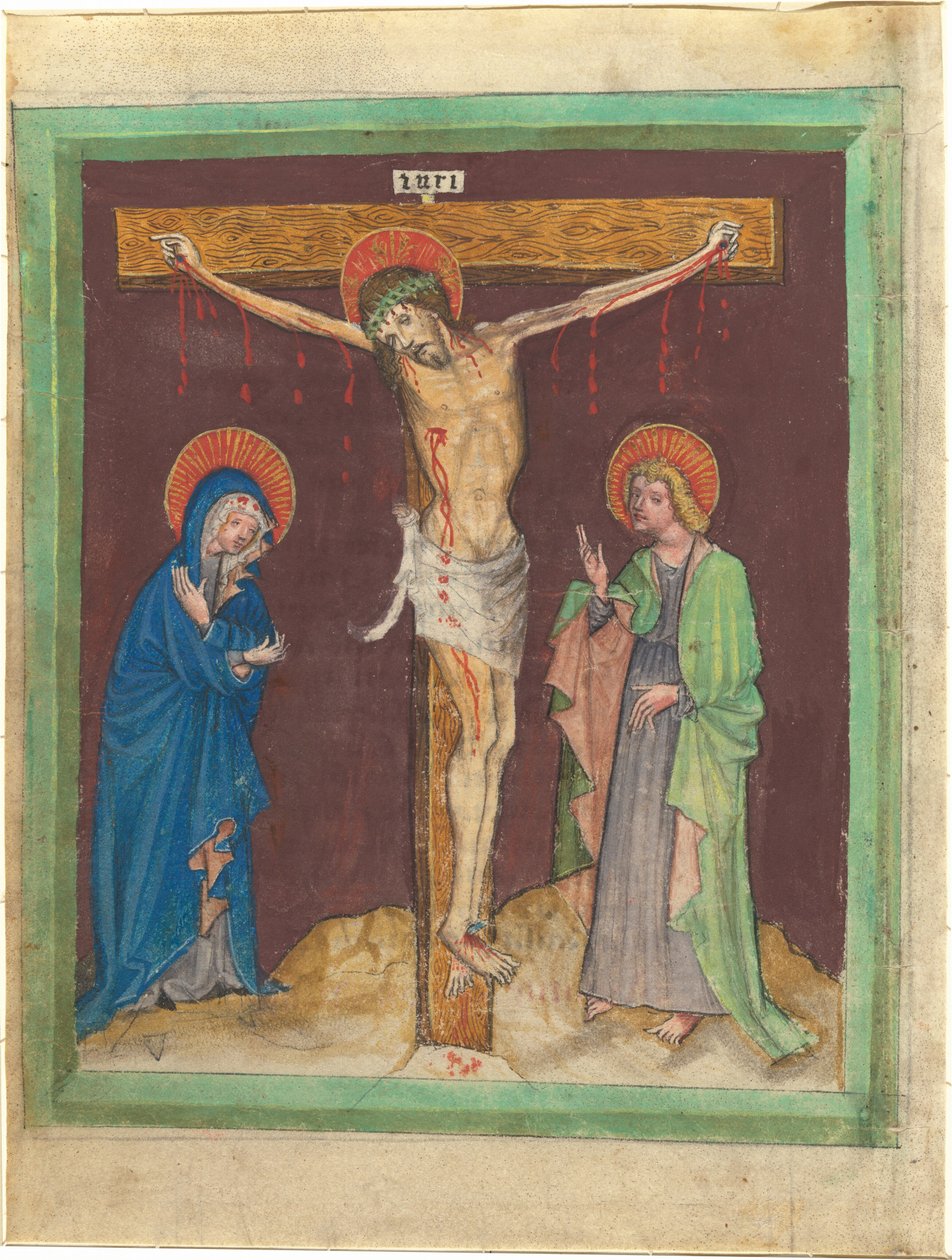 Ukřižování od Austrian 15th Century