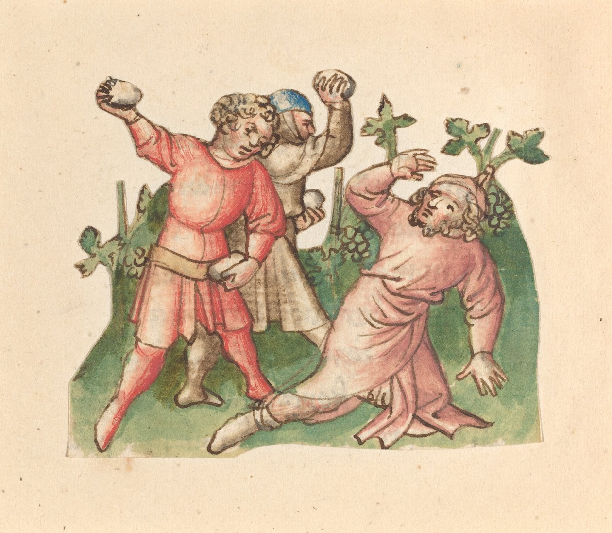Kamenování Nábota od Austrian 15th Century