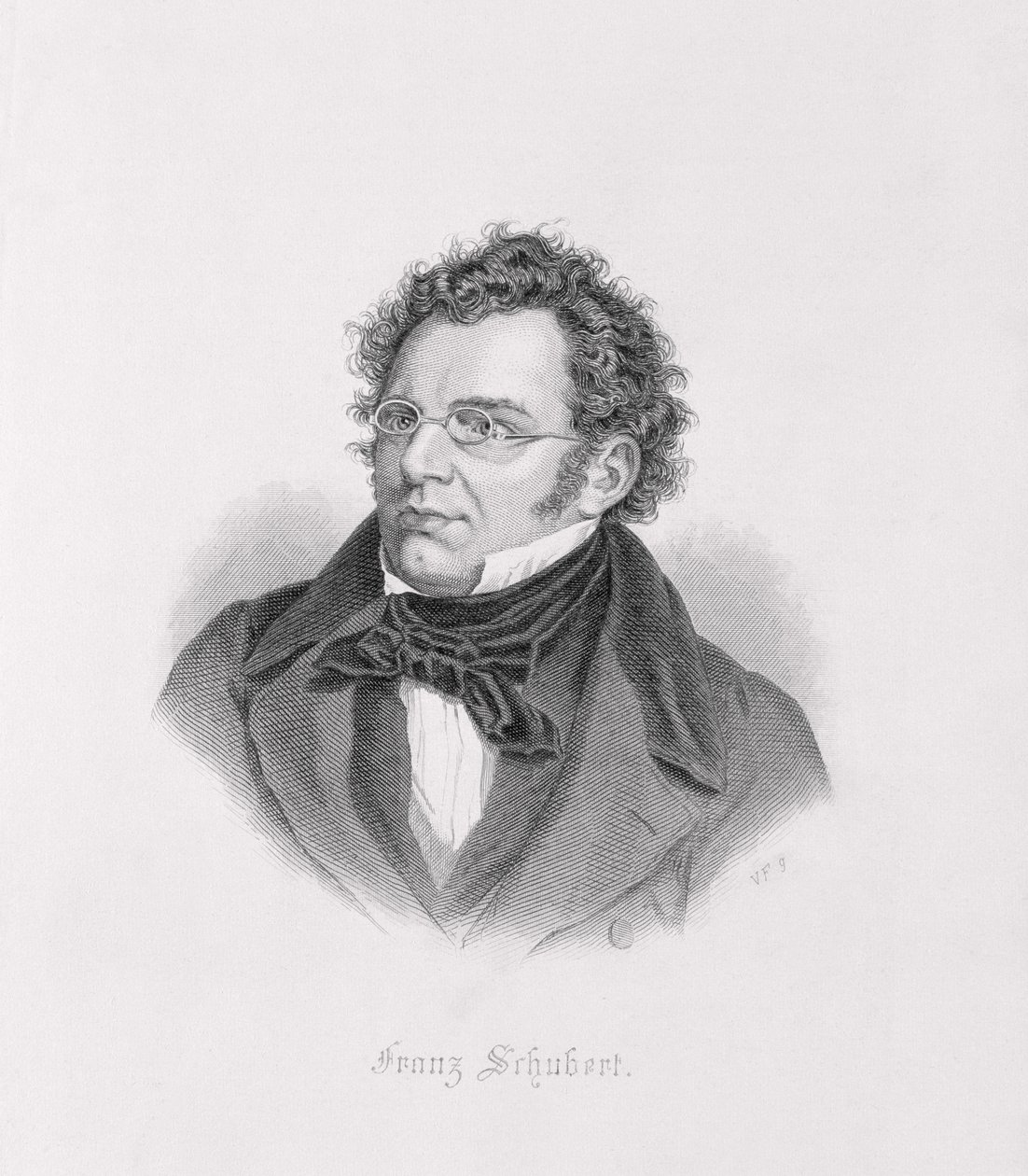 Portrét Franze Schuberta (1768-1827) od Austrian School