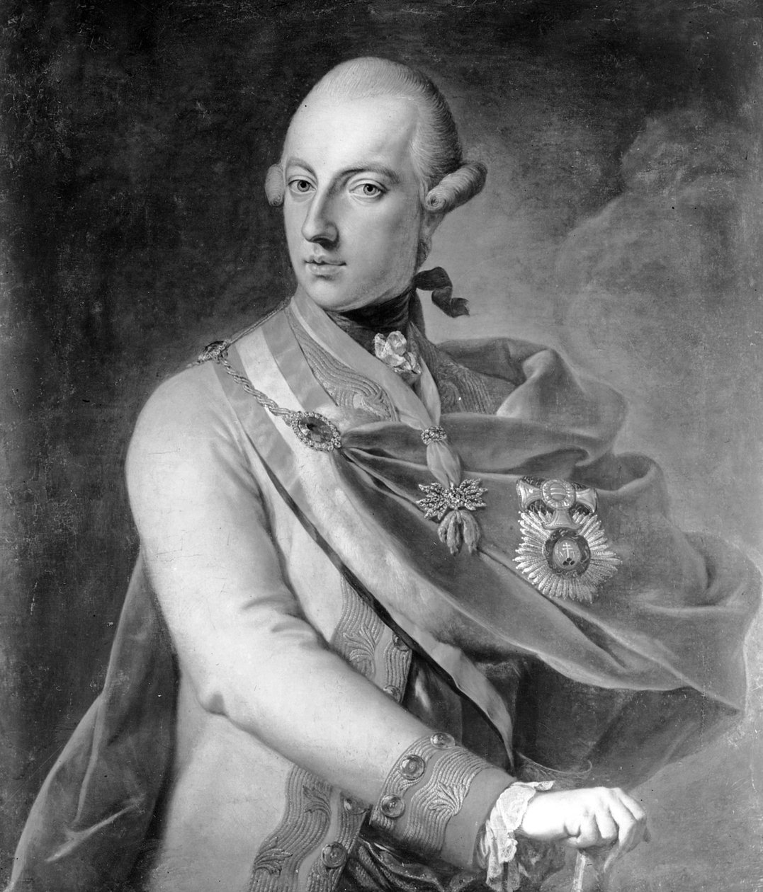 Portrét Josefa II (1741-90) Habsbursko-Lotrinského od Austrian School