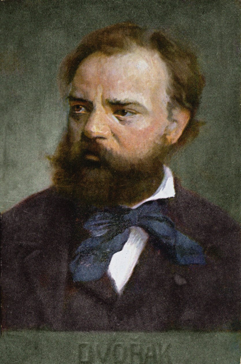 Pohlednice zobrazující Antonína Dvořáka (1841-1904) před rokem 1914 od Austrian School