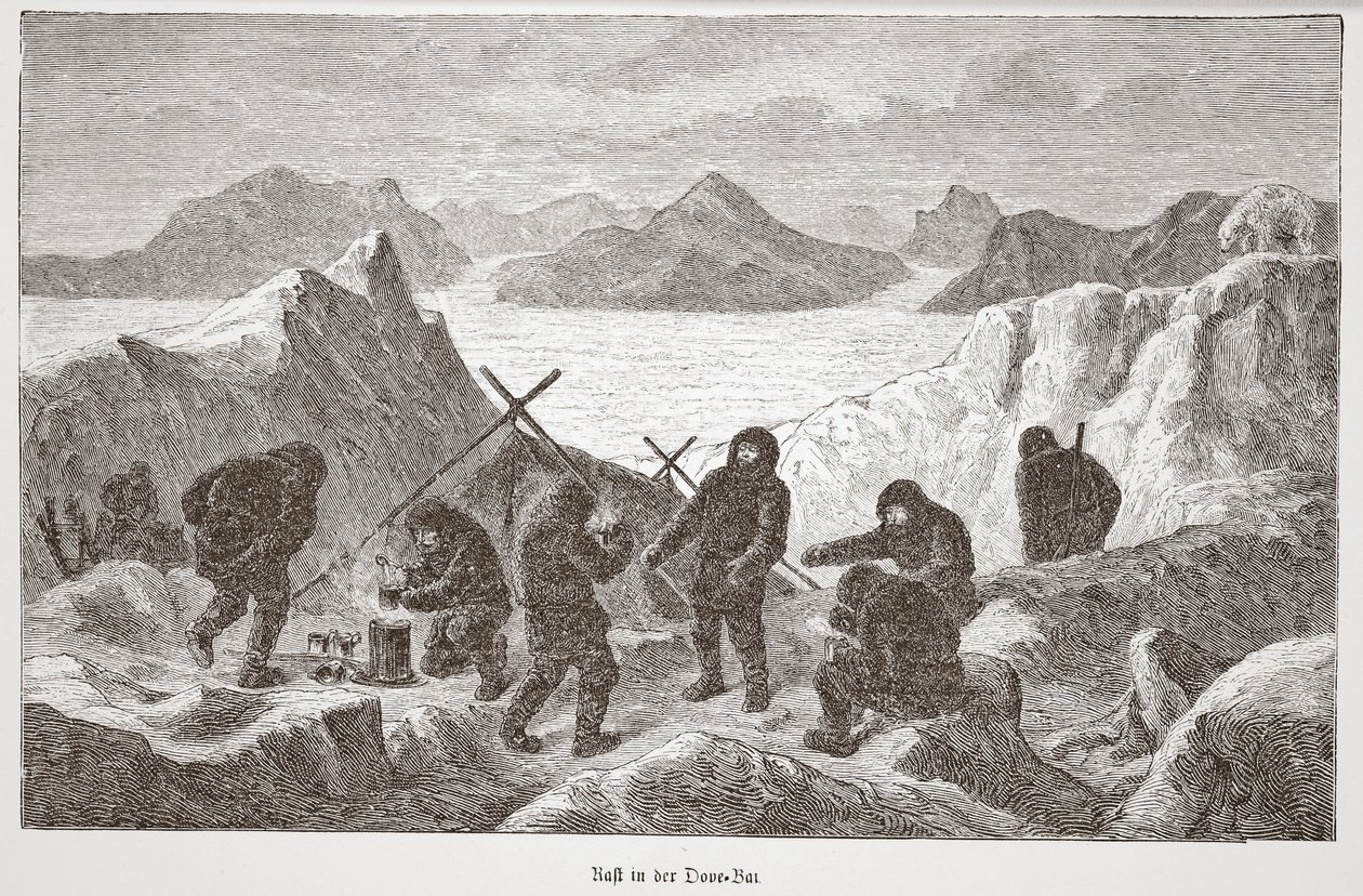 Odpočinek v Dove Bay, 1876 od Austrian School