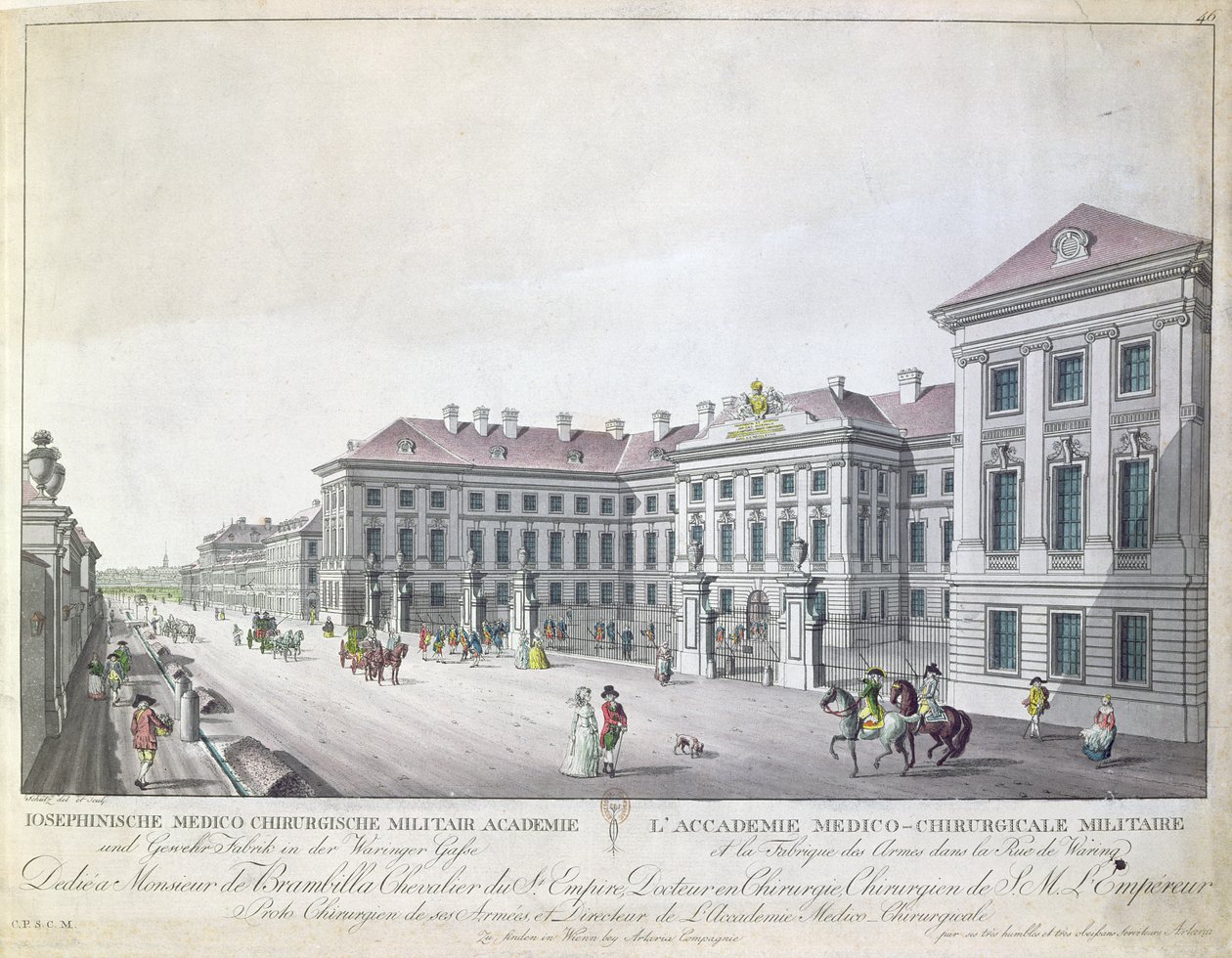 Vojenská lékařská a chirurgická akademie ve Vídni od Austrian School