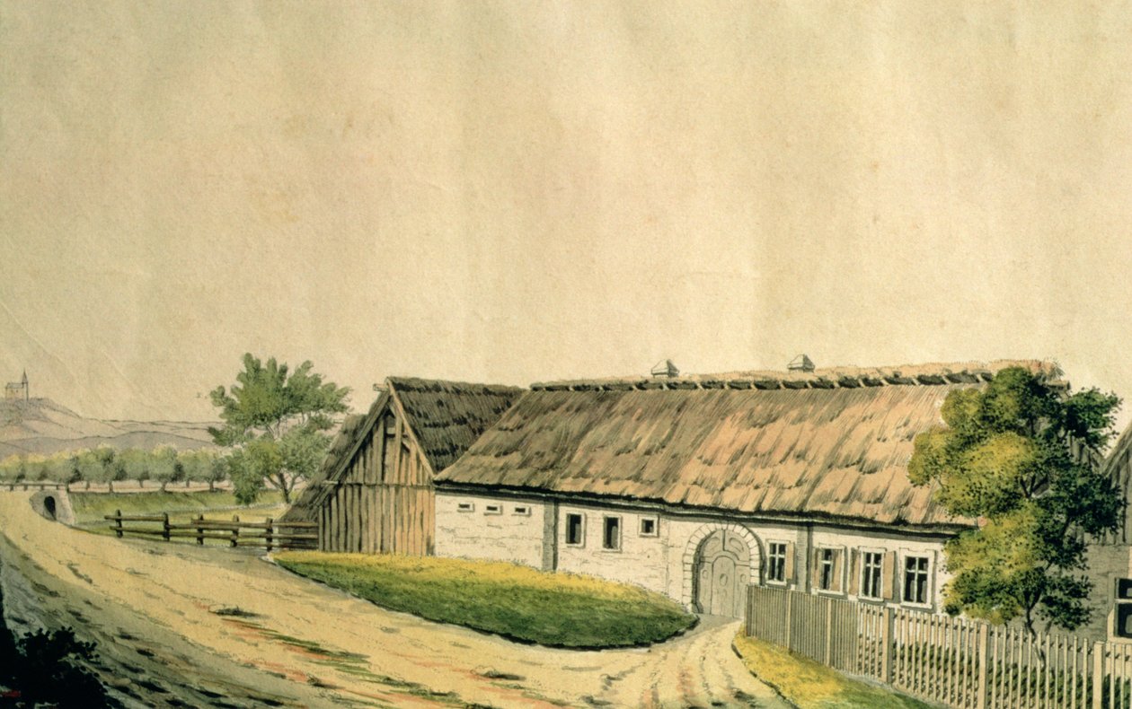 Rodiště Franze Josepha Haydna (1732-1809) v Rohrau v Dolním Rakousku od Austrian School