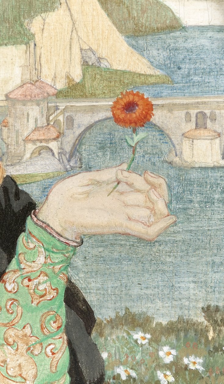 Chria, kolem roku 1929 (tempera na palubě) (detail 244475) od Averil Mary Burleigh