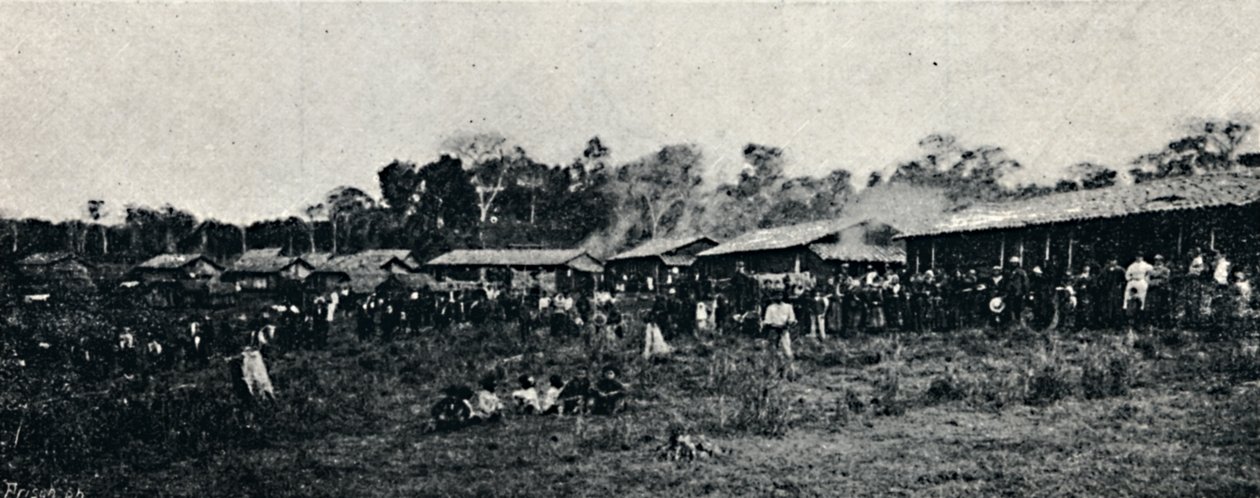 Italská kolonie Fazenda Arindiuba, 1895 od Axel Frick