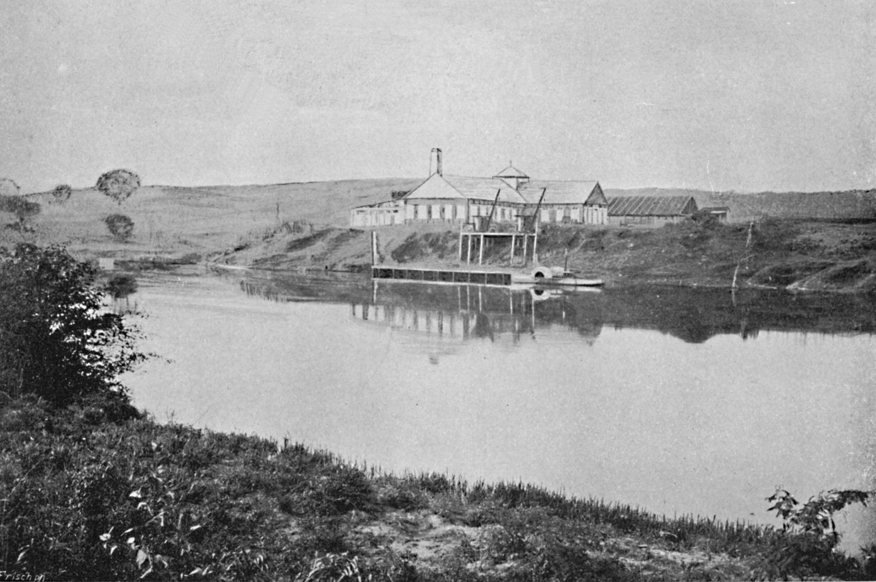 Engenho Central de Porto Feliz, Centrální továrna Porto Feliz, 1895 od Axel Frick